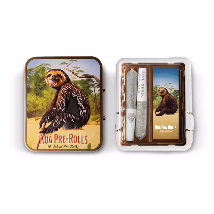 Koa Doubles - Live-Resin Infused Pre-Rolls .7g (2pk) - Shogun