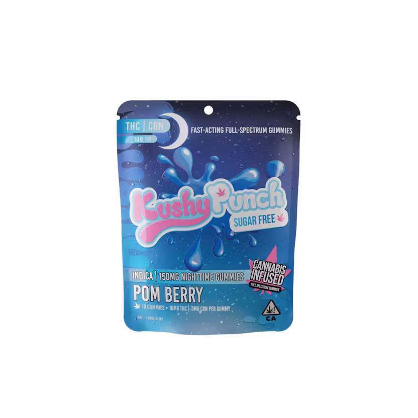 POM BERRY-Cannabis Infused Gummies|Nightime-Kushy Punch